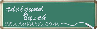 Adelgund Busch Visitenkarte